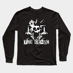 clash skeletopunk Long Sleeve T-Shirt